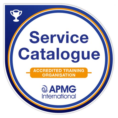 Apmg Accredited Training Organisation Service Catalogue Credly