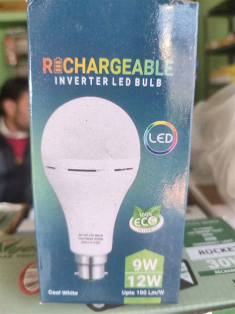 Msl B Rechargeable Bulb Cool White W W At Piece In