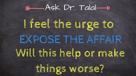 Exposing The Affair Promo Ask Dr Talal Episode 8 Youtube