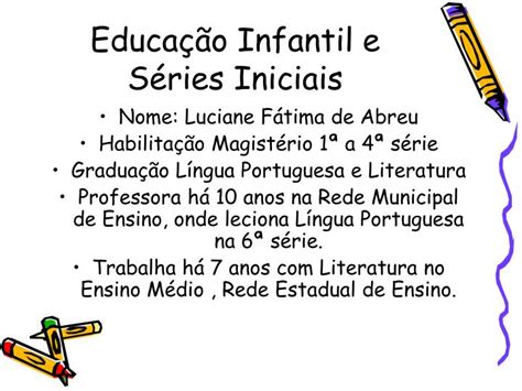 PPT Educação Infantil e Séries Iniciais PowerPoint Presentation free