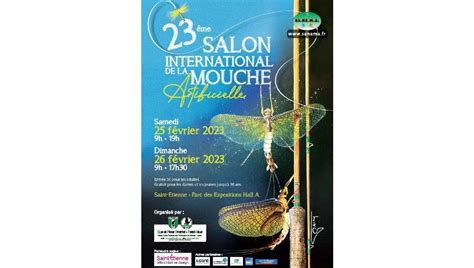 Le 23ème salon de la mouche artificielle vous donnera la pêche les 25