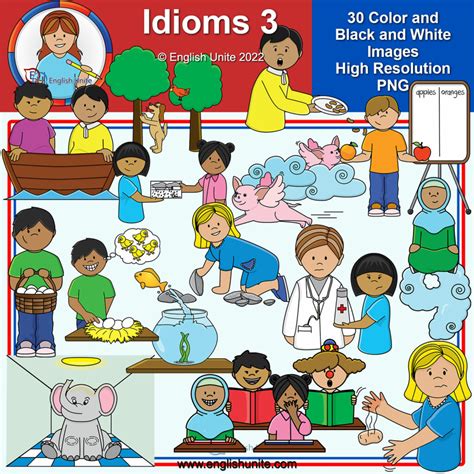 Clip Art Idioms 3 Made By Teachers