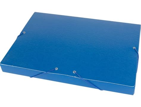 Carpeta Proyectos Liderpapel Folio Lomo Mm Carton Gofrado Azul