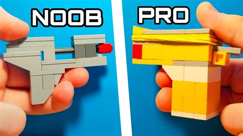 How To Build Lego Gun Tutorial Youtube