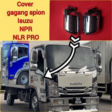 Jual Cover Gagang Spion Krom Model Isuzu Npr Pro Nlr55 Nmr71 Nmr81