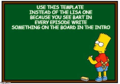 Bart Simpson Chalkboard Gif