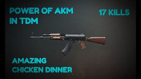 🔥power Of Akm And M416 In Tdm Match🔥 17 Kills Amazing Chicken Dinner