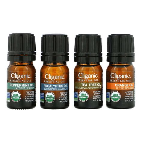 Cliganic Pure Essential Oil Aromatherapy Set Piece Set