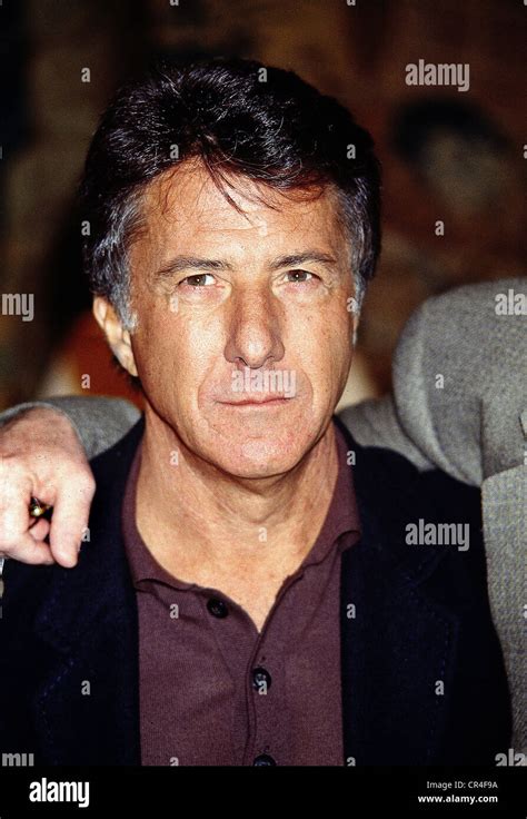 Hoffman Dustin 881937 Us Actor Portrait 1997 Stock Photo Alamy