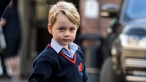 Prince Georges First Day Of School Went Well Reveals A Relieved Duke Of Cambridge Huffpost