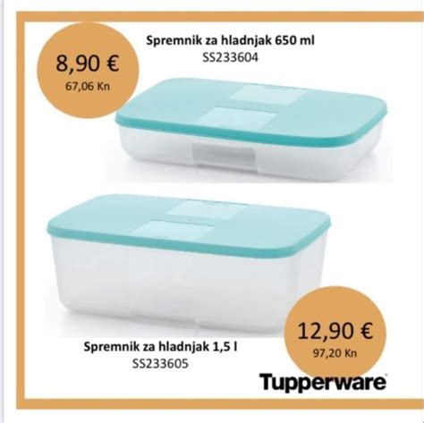 Tupperware Spremnici Za Hladnjak