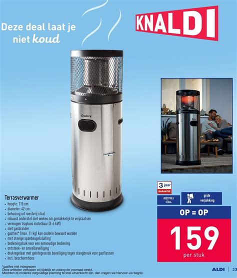 Enders Terrasverwarmer Promotie Bij ALDI