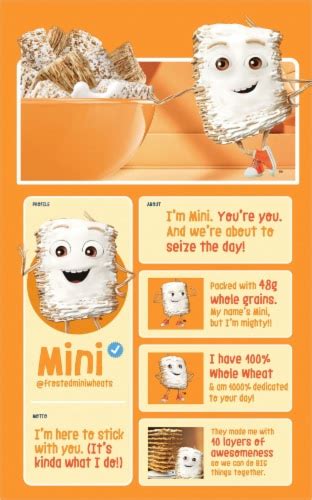 Kelloggs Frosted Mini Wheats Cereal 18 Oz King Soopers
