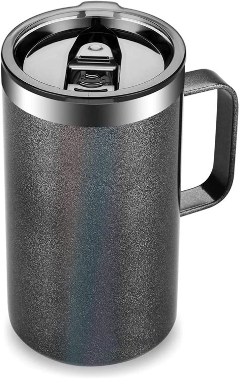 20oz Insulated Coffee Mug With Handle Travel Coffee Tumbler With Lid