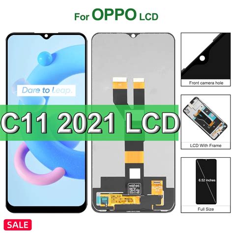 Tela Frontal Touch Display Lcd Oppo Realme C11 2021 RMX3231 Original