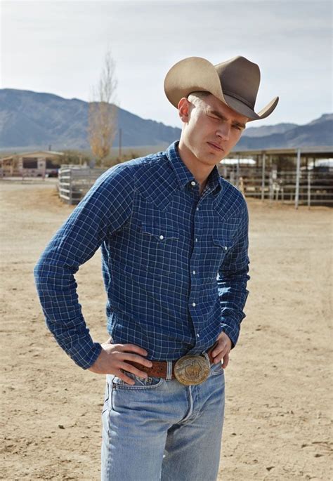 Western Style Bo Develius Embraces Cowboy Fashions For Summerwinter