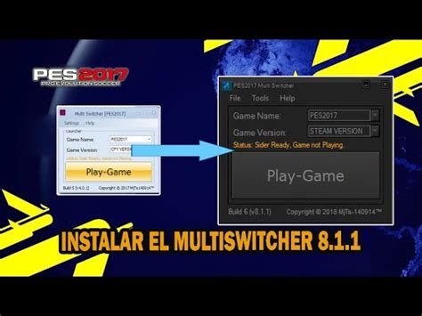 Como Instalar El Multiswitcher Actualizado Actualizar Pes