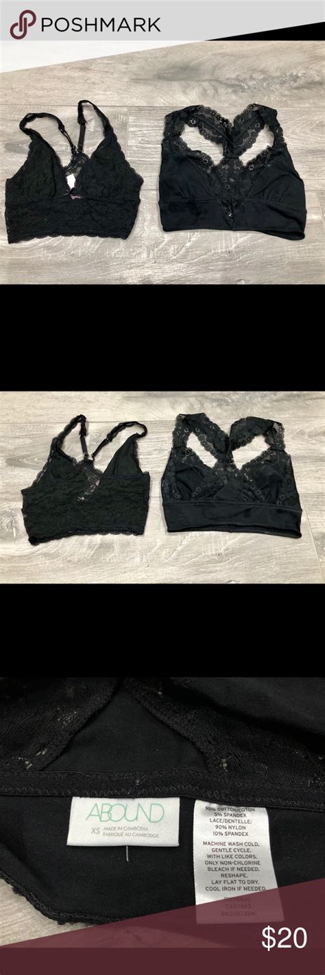 Victoria Secret Black Lace Bralettes Xs Black Lace Lace Bralette