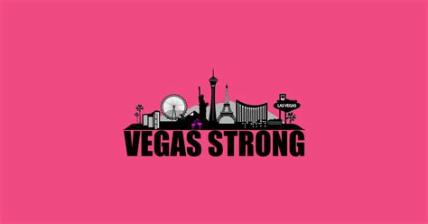 Vegas Strong Vegas Strong Sticker Teepublic