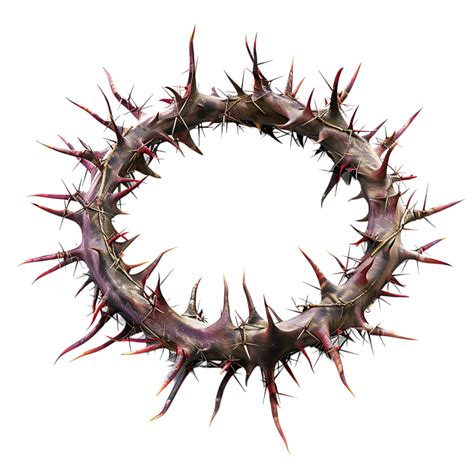 Crown Of Thorns On Isolated Transparent Background 44273166 Png