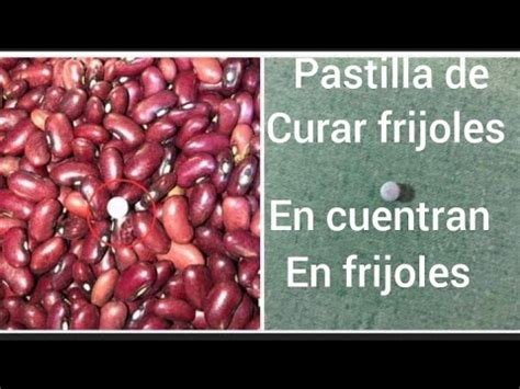 Tener Cuidado Hayan Pastilla Para Curar Frijoles Es Lo Mas Letal Para