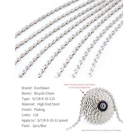 Bicycle Chains 6 7 8 9 10 11 Speed Mountain Road B Grandado