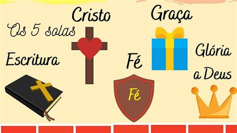 As 5 Solas Da Reforma Protestante LIBRAIN