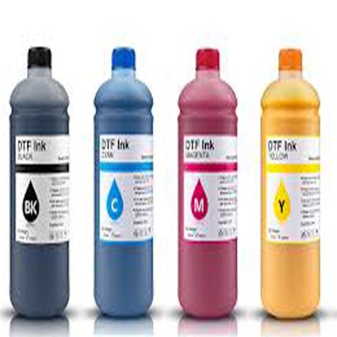 Color Coated Inkbank DTF CMYK Ink For Pet Film Printing 60W Capacity