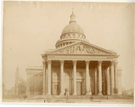 France Paris le panthéon par Photographie originale Original