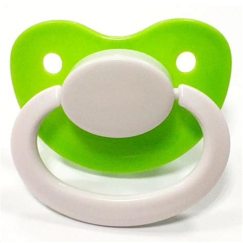 Green Adult Pacifier Paci Binkie Soother Little Space Ddlg Playground