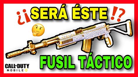 cual es el FUSIL TÁCTICO en Call of Duty Mobile YouTube