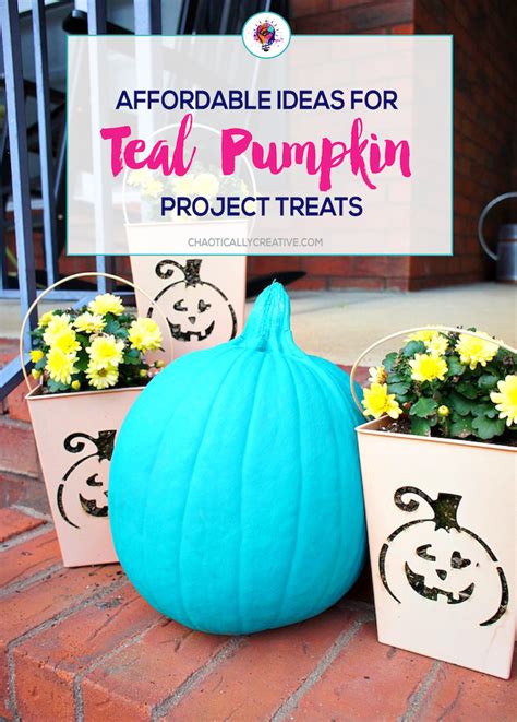 The Teal Pumpkin Project - Chaotically Creative