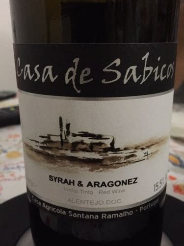 Casa Agr Cola Santana Ramalho Csr Casa De Sabicos Syrah