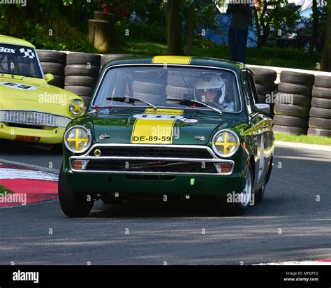 Roger Stanford Ford Lotus Cortina Hscc Hrsr Historic Touring Cars