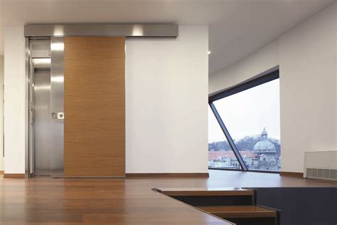 The Sliding Safety Door Vela With Vertical Slats Allows Designing A