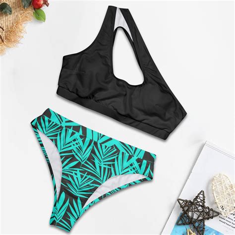 BlueDoba Personalized Custom Individualized Women S Off Shoulder Bikini Set