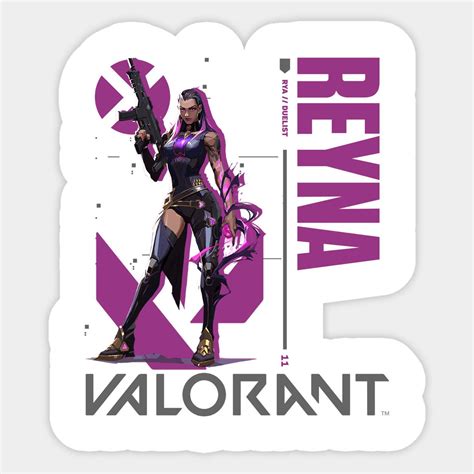 Reyna Sticker for Valorant Fans