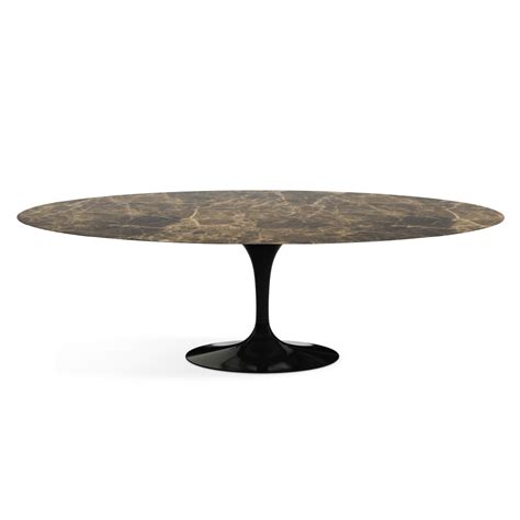 Knoll Oval Table Tulip Eero Saarinen S Collection X Cm Base Nera