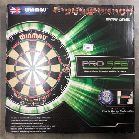 Winmau Dartboard Pro Sfb Lazada