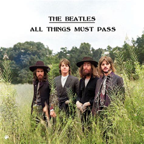 Beatles Ultra Rare Alternate All Things Must Pass Color Cover Lp Vinyl