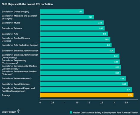 university majors  singapore   highest return  investment