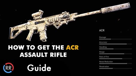 Ghost Recon Wildlands How To Get The ACR Assault Rifle YouTube