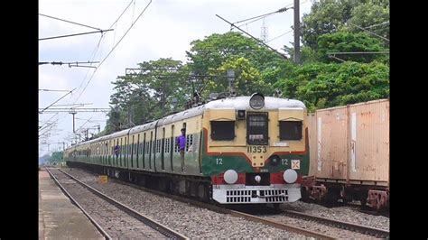 HOWRAH BARDHAMAN LOCAL EMU TRAIN 36825 Howrah Barddhaman Local Via