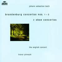 Trevor Pinnock The English Concert Bach J S Brandenburg Concertos