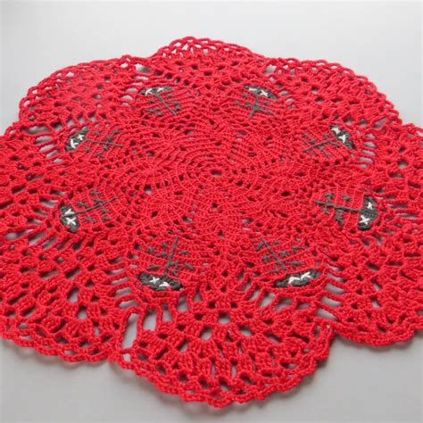 Red Doilies Etsy