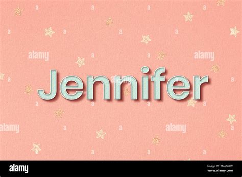 Jennifer Name Graphics Glitter Wallpapers