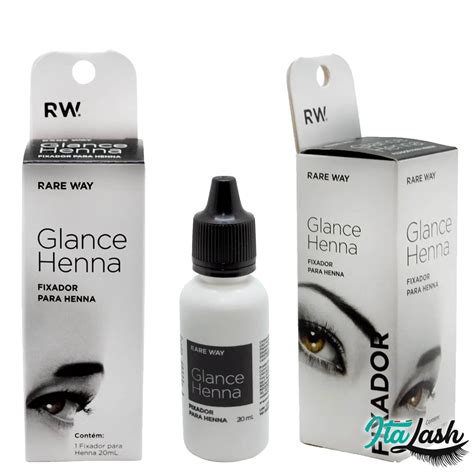 Fixador Para Henna Glance Ml Lo O Fixadora Rare Way Sobrancelhas