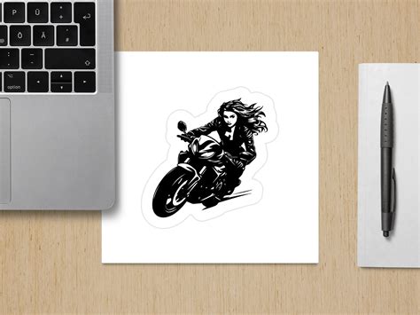 Lady Sports Bike Rider Svg Female Motorcyclist Svg Files For Cricut