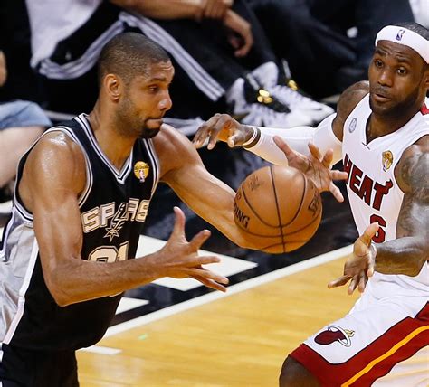 Does LeBron James or Tim Duncan Have More on the Line in 2014 NBA ...