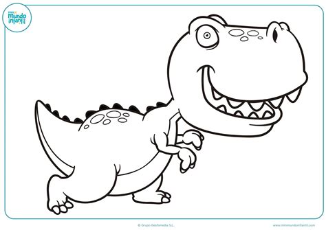 Dibujos De Dinosaurios Para Colorear Imprimir Y Pintar